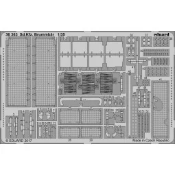 Sd.Kfz.166 Brummbär for Tamiya, 1/35 - Eduard Accessories 36363