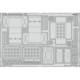 Hummel ammo boxes for Tamiya, 1/35 - Eduard Accessories 36429