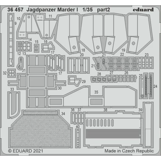 Jagdpanzer Marder I for Tamiya - Eduard Accessories 36457