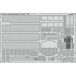 Panzerkampfwagen IV Ausf.F 1/35 for TAMIYA - Eduard Accessories 36459