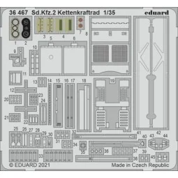 Sd.Kfz.2 Kettenkraftrad 1/35 for TAMIYA - Eduard Accessories 36467