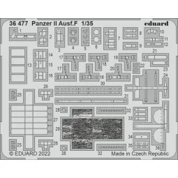 Panzer II Ausf.F for ACADEMY, 1/35 - Eduard Accessories 36477