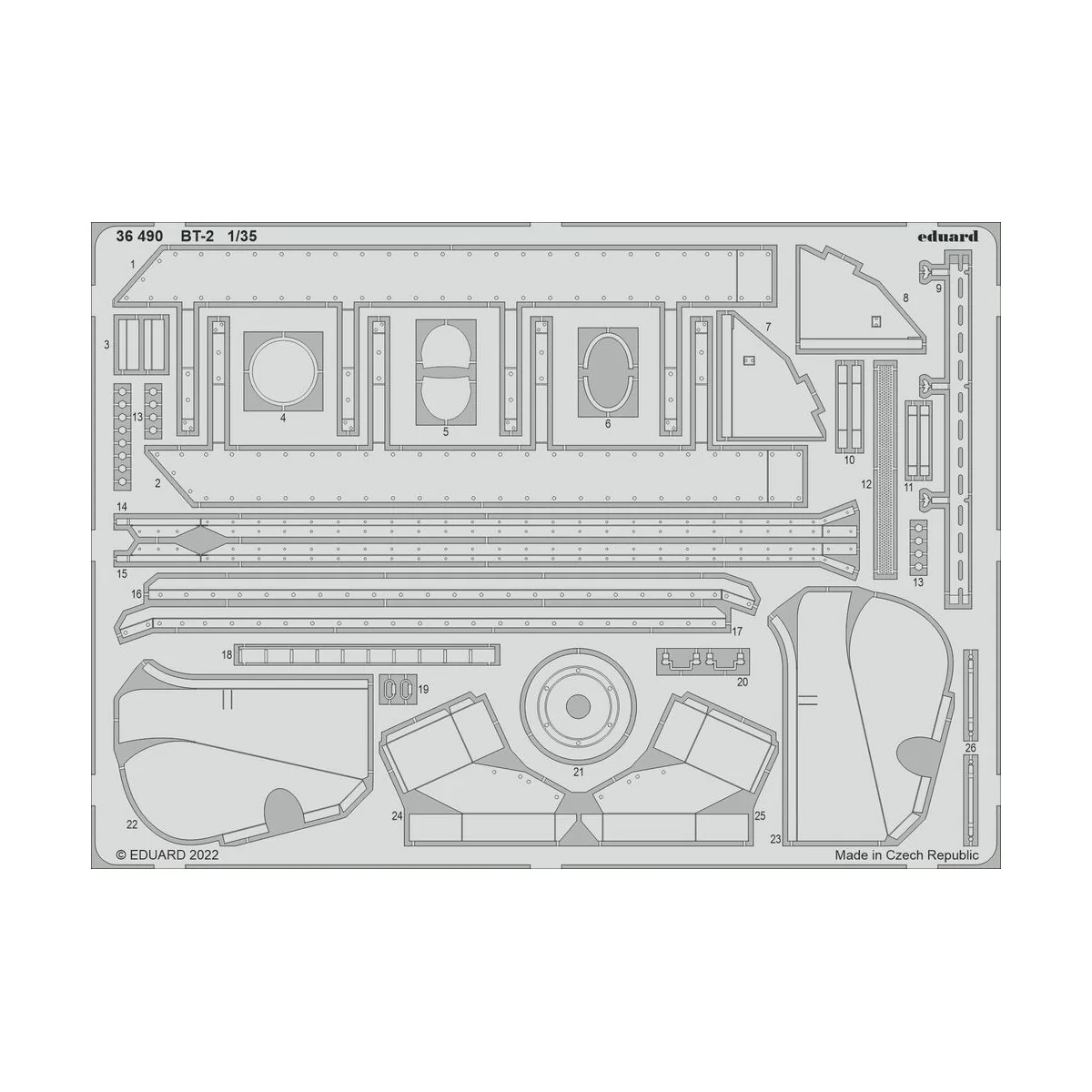 BT-2 for HOBBY BOSS - Eduard Accessories 36490