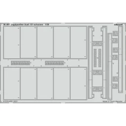 Jagdpanther Ausf. G1 schurzen 1/35 for ACADEMY - Eduard Accessories...