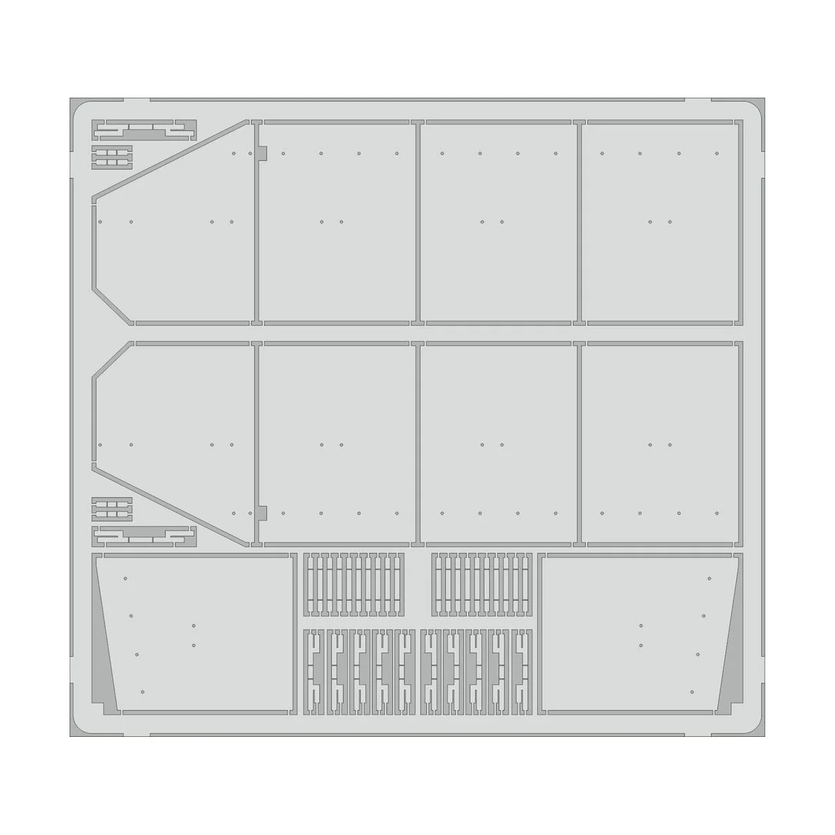StuG IV (Sd.Kfz. 167) schurzen 1/35 ZVEZDA - Eduard Accessories 36505