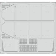 StuG IV (Sd.Kfz. 167) schurzen 1/35 ZVEZDA - Eduard Accessories 36505