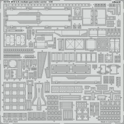 M16 U.S. multiple gun motor carrier 1/35 TAMIYA - Eduard Accessorie...