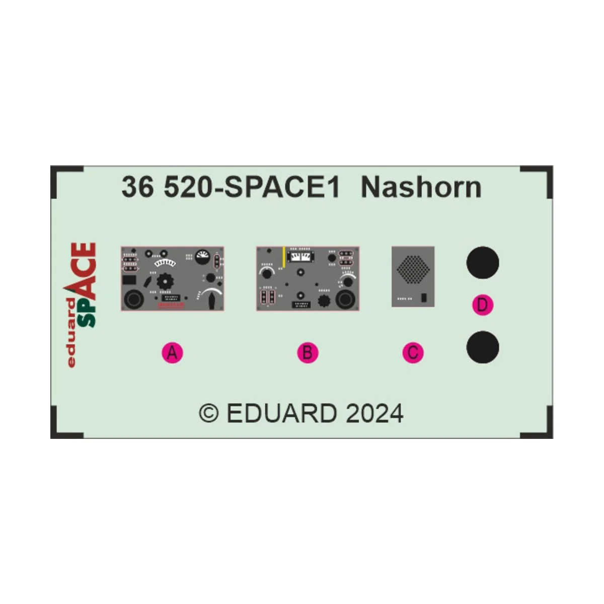 Nashorn, 1/35 - Eduard Accessories 36520 Nashorn, 1/35 - Eduard Accessories 36520