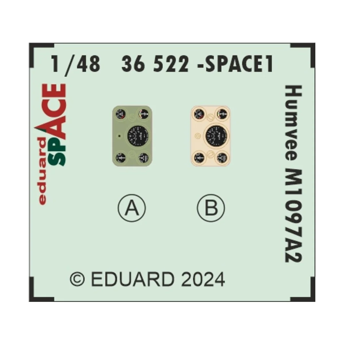 Humvee M1097A2 ICM - Eduard Accessories 36522
