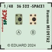 Humvee M1097A2 ICM, 1/35 - Eduard Accessories 36522