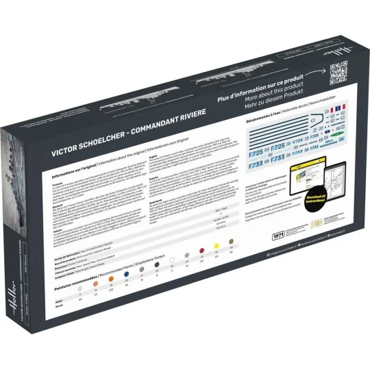STARTER KIT Victor Schoelcher - Commandant Riviere - Heller 57015