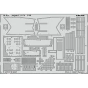 Leopard 2 A7V TAMIYA - Eduard Accessories 36524