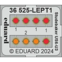 Studebaker US6-U3, 1/35 - Eduard Accessories 36525
