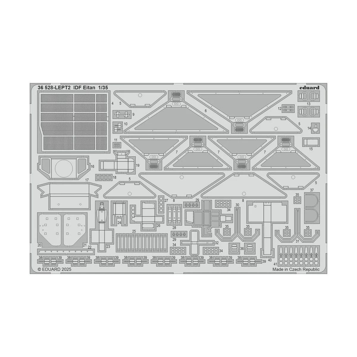 IDF Eitan HOBBY BOSS, 1/35 - Eduard Accessories 36528