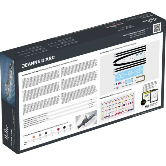 STARTER KIT Jeanne d'Arc, 1/400 - Heller 57034