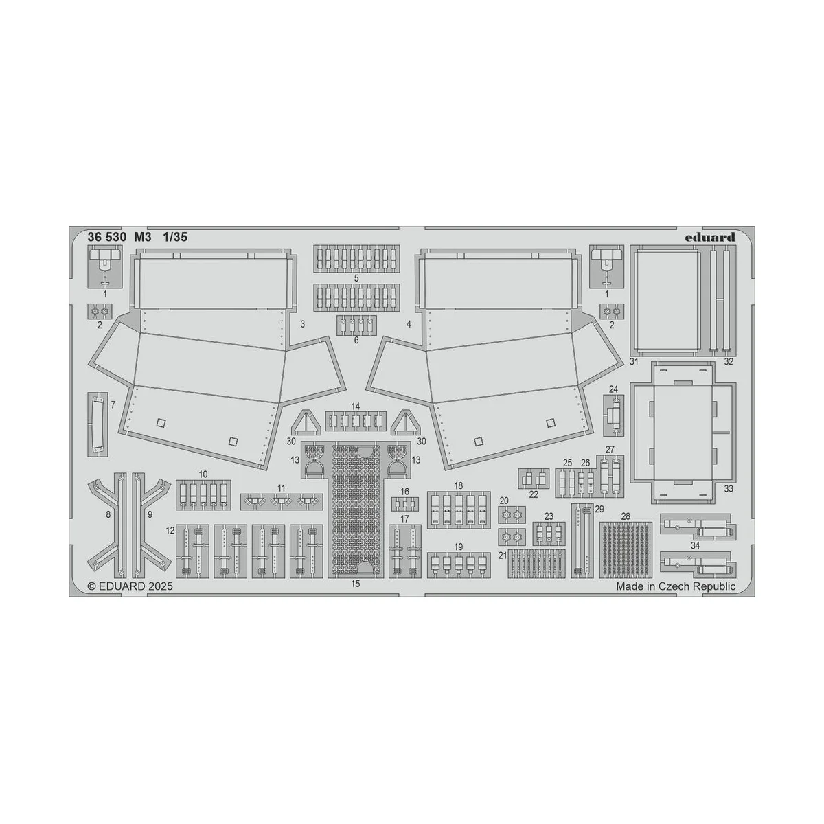 M3 I LOVE KIT - Eduard Accessories 36530