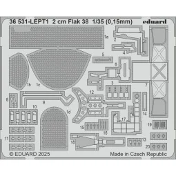 2 cm Flak 38 ICM, 1/35 - Eduard Accessories 36531