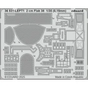 2 cm Flak 38 ICM, 1/35 - Eduard Accessories 36531