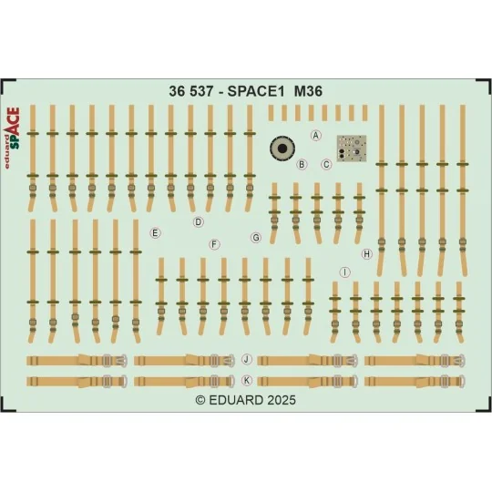 M 36 for Tamiya, 1/35 - Eduard Accessories 36537