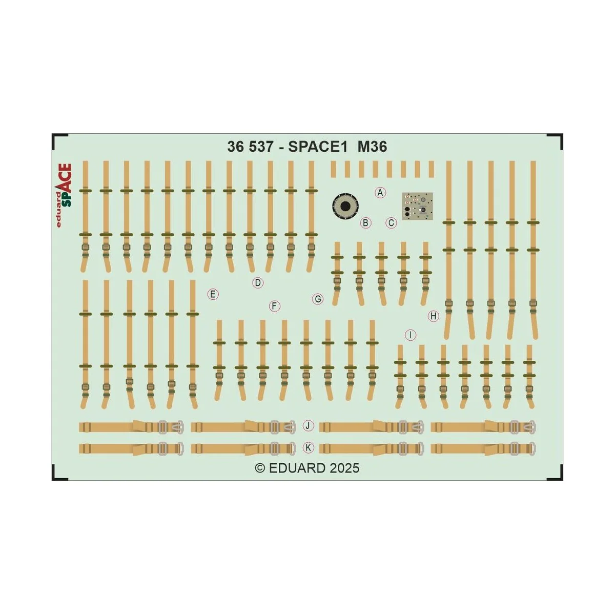 M 36 for Tamiya, 1/35 - Eduard Accessories 36537