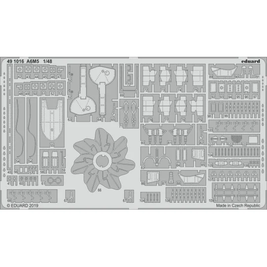 A6M5 for Tamiya, 1/48 - Eduard Accessories 491016