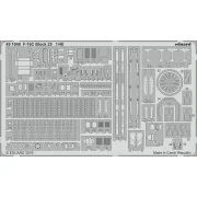 F-16C Block 25 for Tamiya, 1/48 - Eduard Accessories 491048