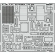 B-17G nose interior for HKM, 1/48 - Eduard Accessories 491061