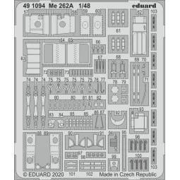 Me 262A for Hobby Boss - Eduard Accessories 491094