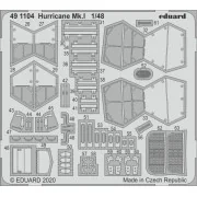 Hurricane Mk.I for Airfix, 1/48 - Eduard Accessories 491104