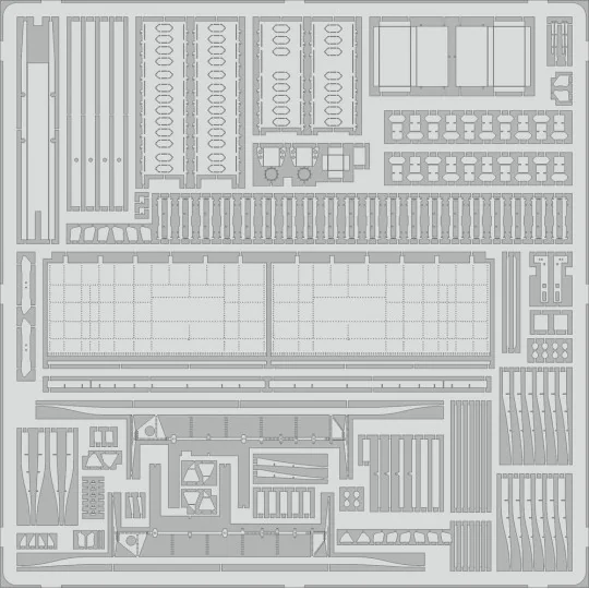 B-17F bomb bay 1/48 for HKM - Eduard Accessories 491184