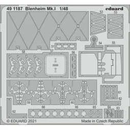 Blenheim Mk.I 1/48 for AIRFIX - Eduard Accessories 491187