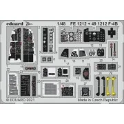 F-4B 1/48 for TAMIYA, 1/48 - Eduard Accessories 491212