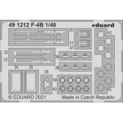 F-4B 1/48 for TAMIYA - Eduard Accessories 491212