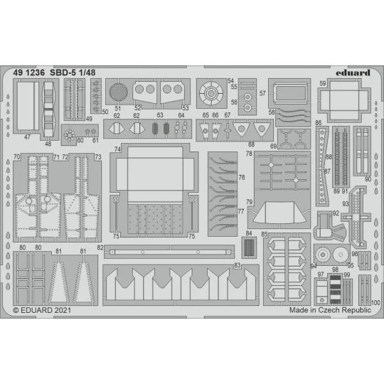 SBD-5, for REVELL, 1/48 - Eduard Accessories 491236