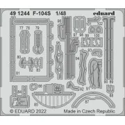 F-104S for KINETIC, 1/48 - Eduard Accessories 491244
