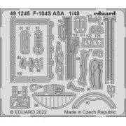 F-104S ASA for KINETIC, 1/48 - Eduard Accessories 491245