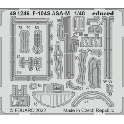 F-104S ASA-M for KINETIC - Eduard Accessories 491246
