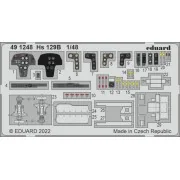 Hs 129B for HOBBY 2000/HASEGAWA, 1/48 - Eduard Accessories 491248