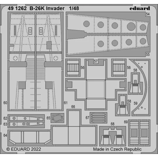 B-26K Invader for ICM - Eduard Accessories 491262