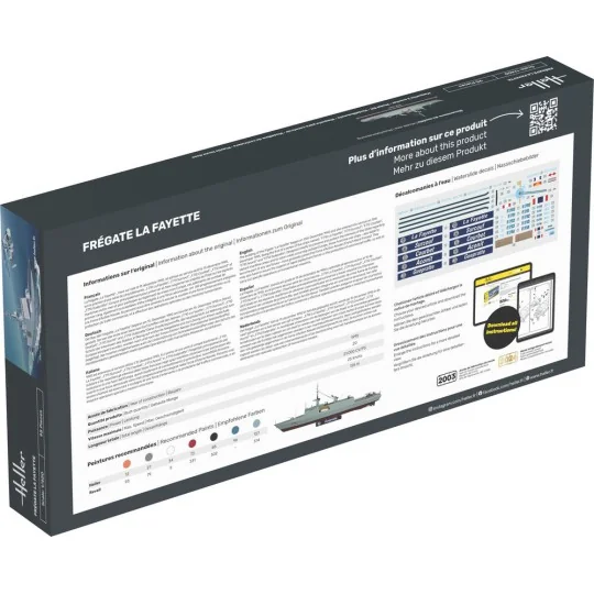 STARTER KIT Frégate La Fayette - Heller 57035