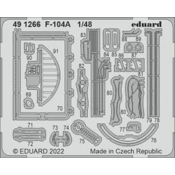F-104A 1/48 - Eduard Accessories 491266