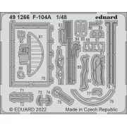 F-104A, 1/48 - Eduard Accessories 491266