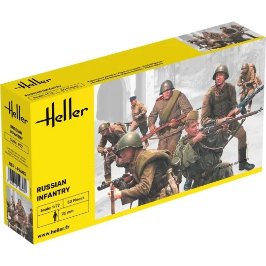 Russian Infantry, 1/72 - Heller 49603