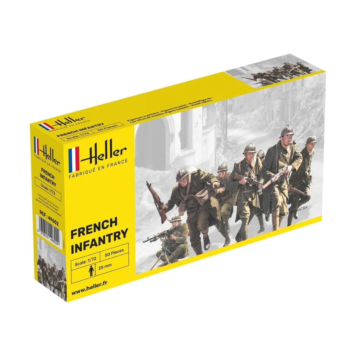 French Infantry, 1/72 - Heller 49602