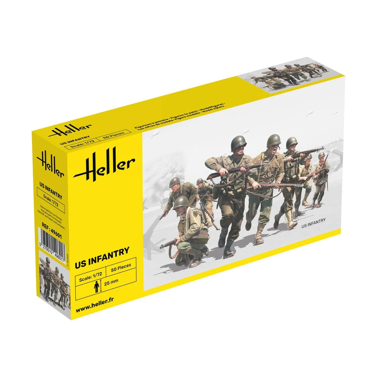 US Infantry, 1/72 - Heller 49601