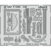 F-104C 1/48 - Eduard Accessories 491267