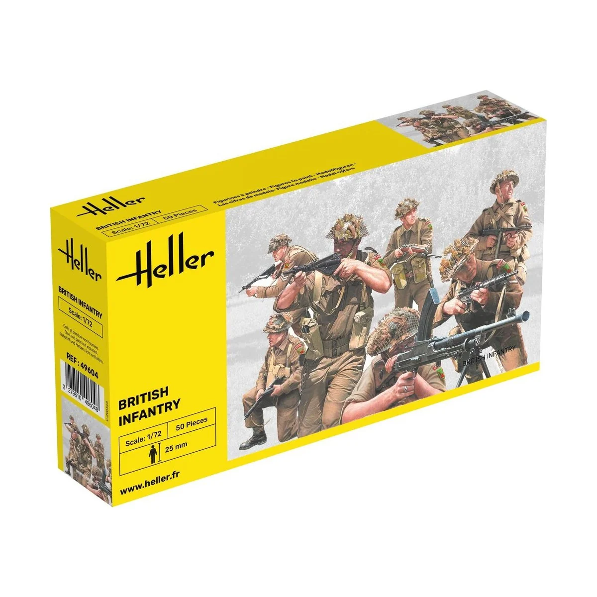 Infanterie Britannique, 1/72 - Heller 49604