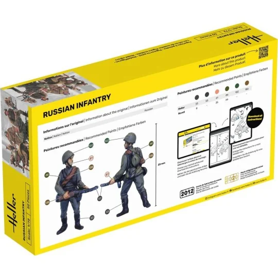 Russian Infantry, 1/72 - Heller 49603