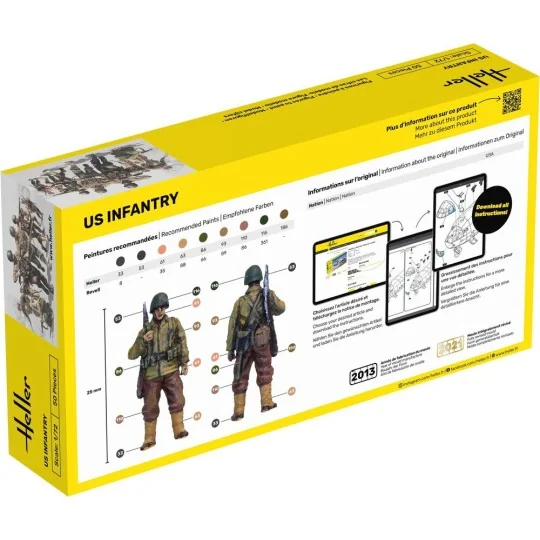 US Infantry, 1/72 - Heller 49601