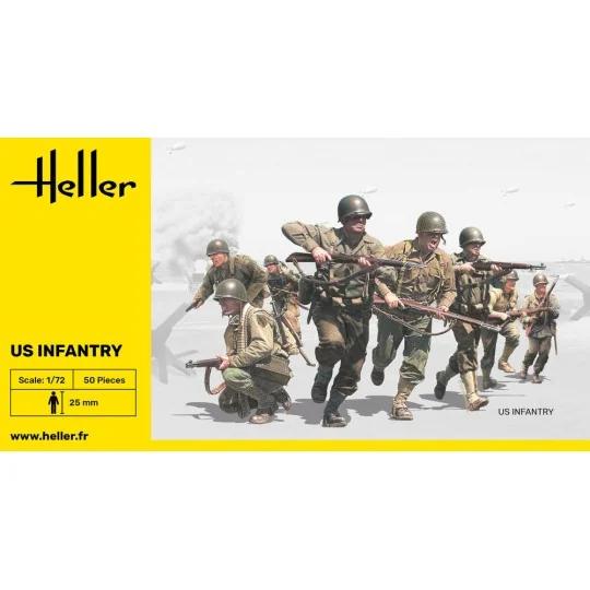 US Infantry, 1/72 - Heller 49601